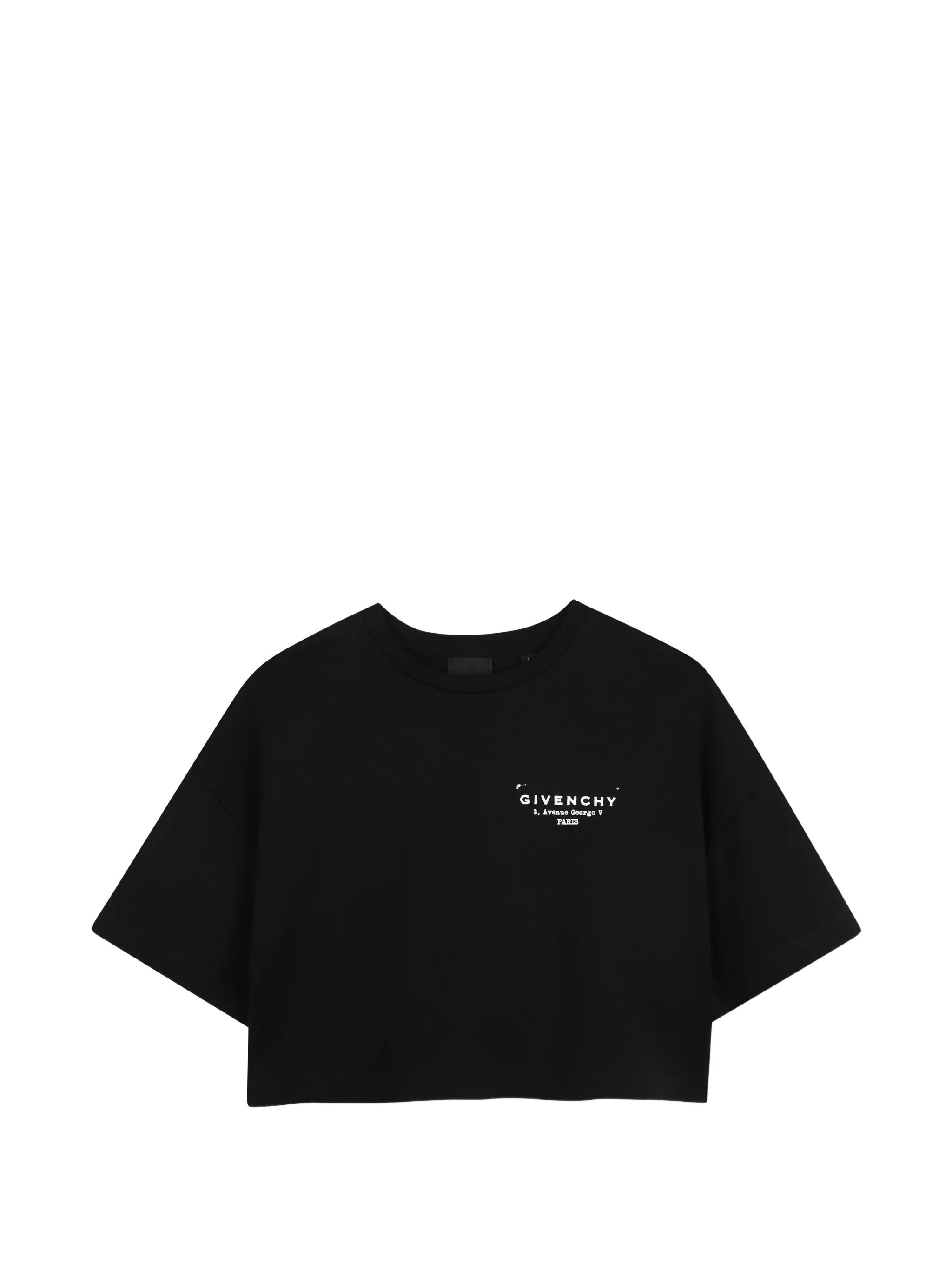 Mini Fashion Tee with Stamp Print for Girls