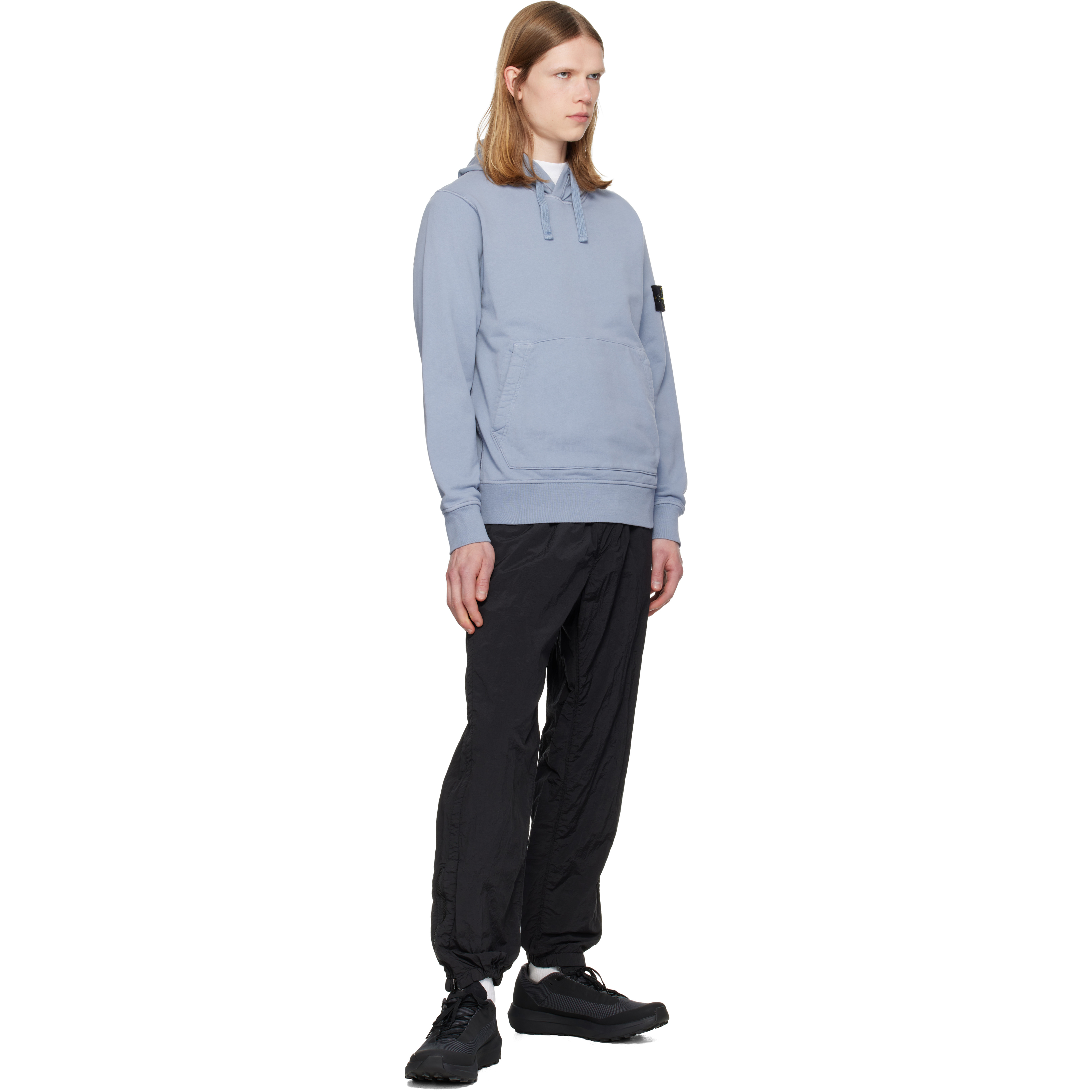 Black 3100035 Nylon Metal ECONYL Trousers