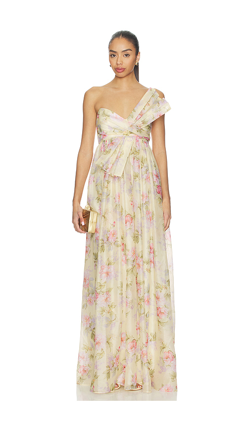 Katie May Ava Gown in Lemon. L. Also in M, S