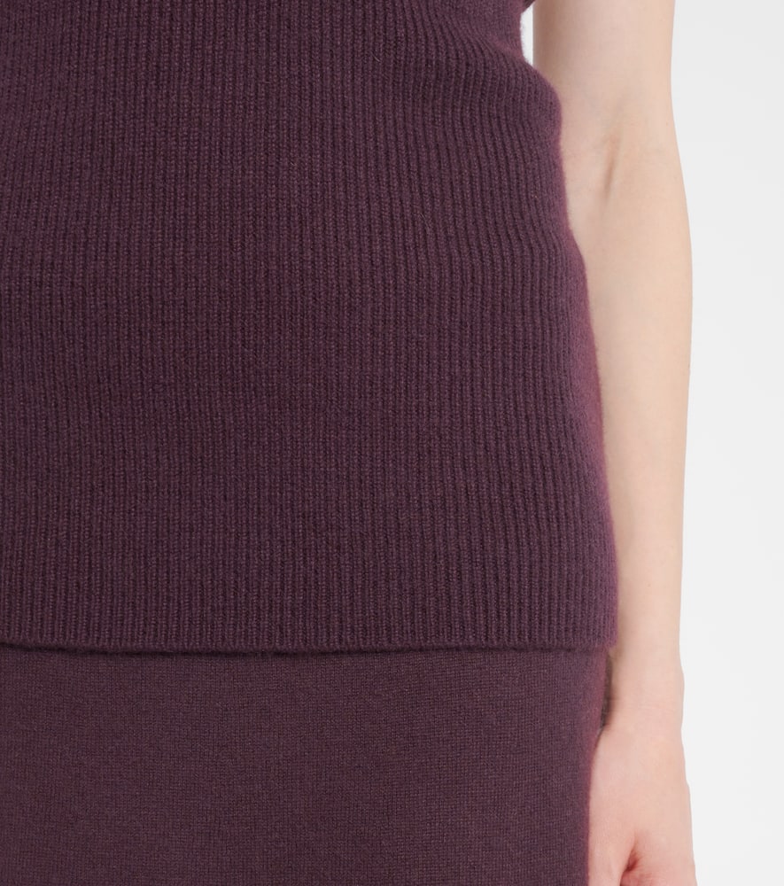 Lisa Yang Maddie open-back cashmere top