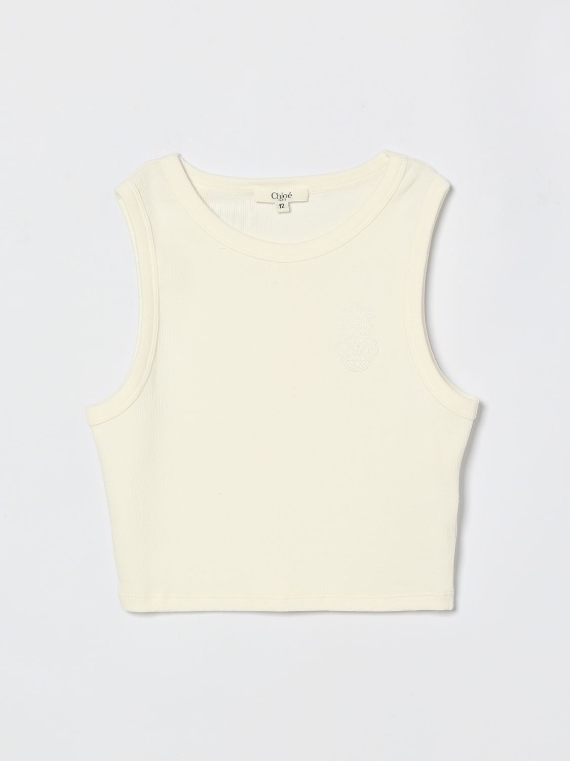 T-Shirt CHLOÉ Kids color White
