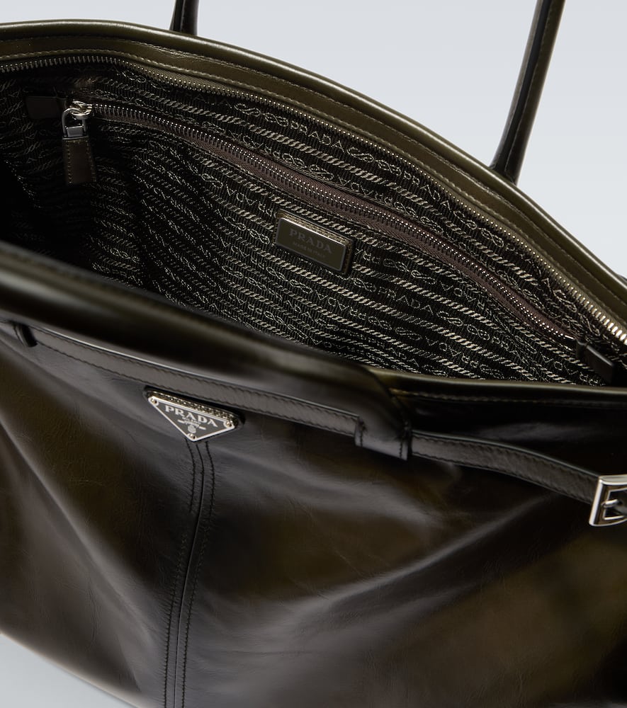 Bonnie leather tote bag