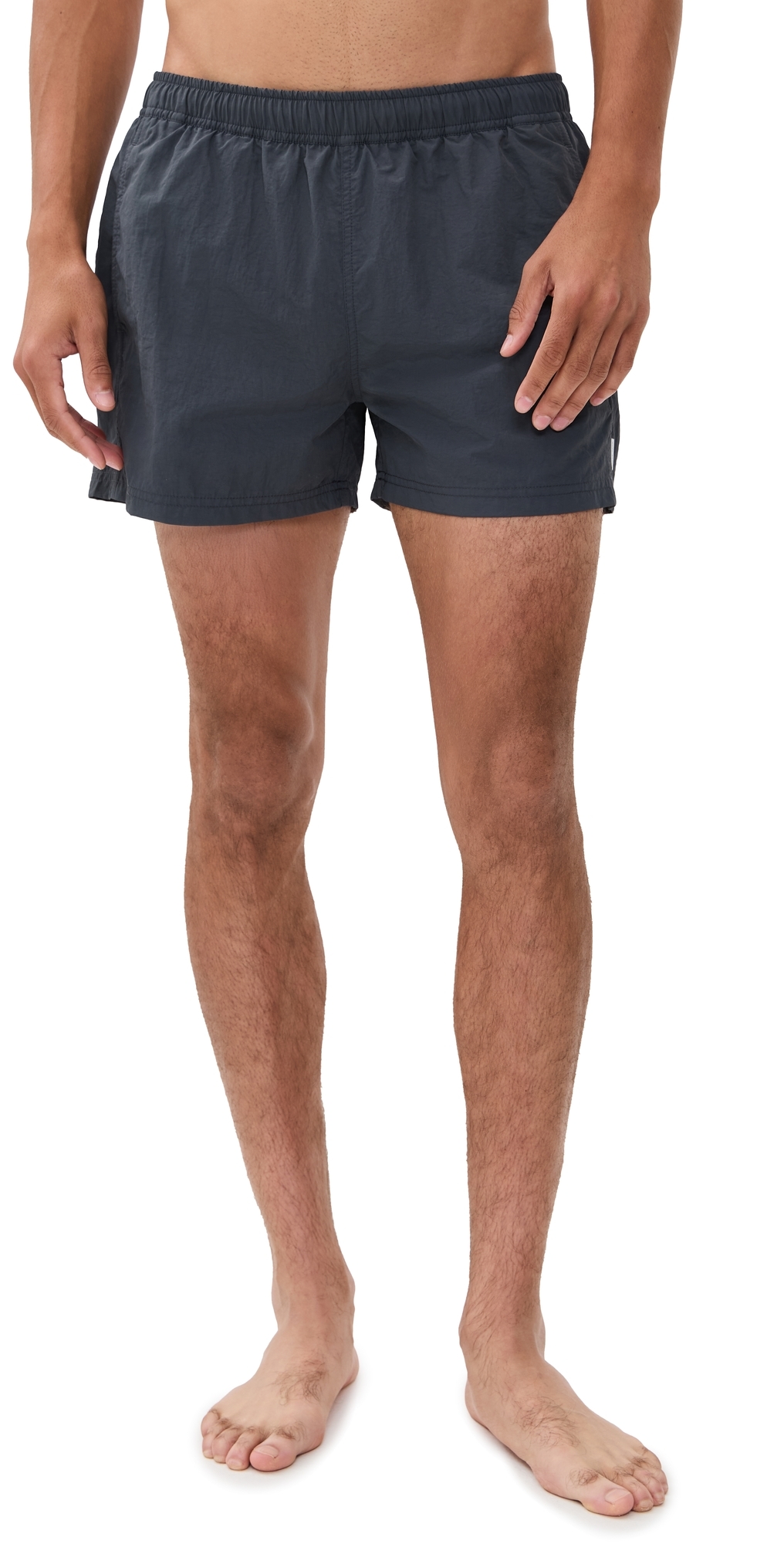 Solid Sebastian Swim Trunks 4 Granite