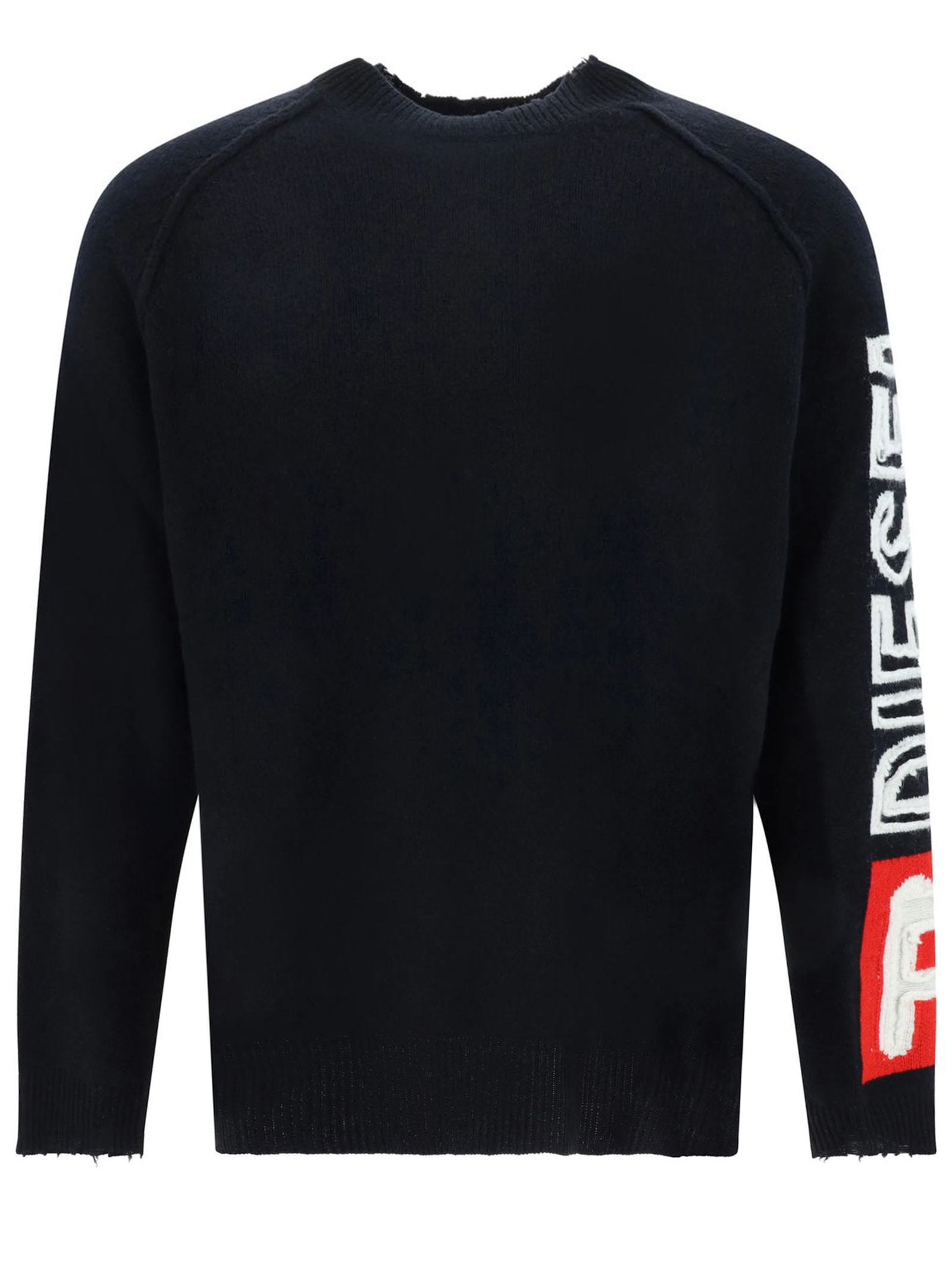 Black K-Saria Wool Jumper