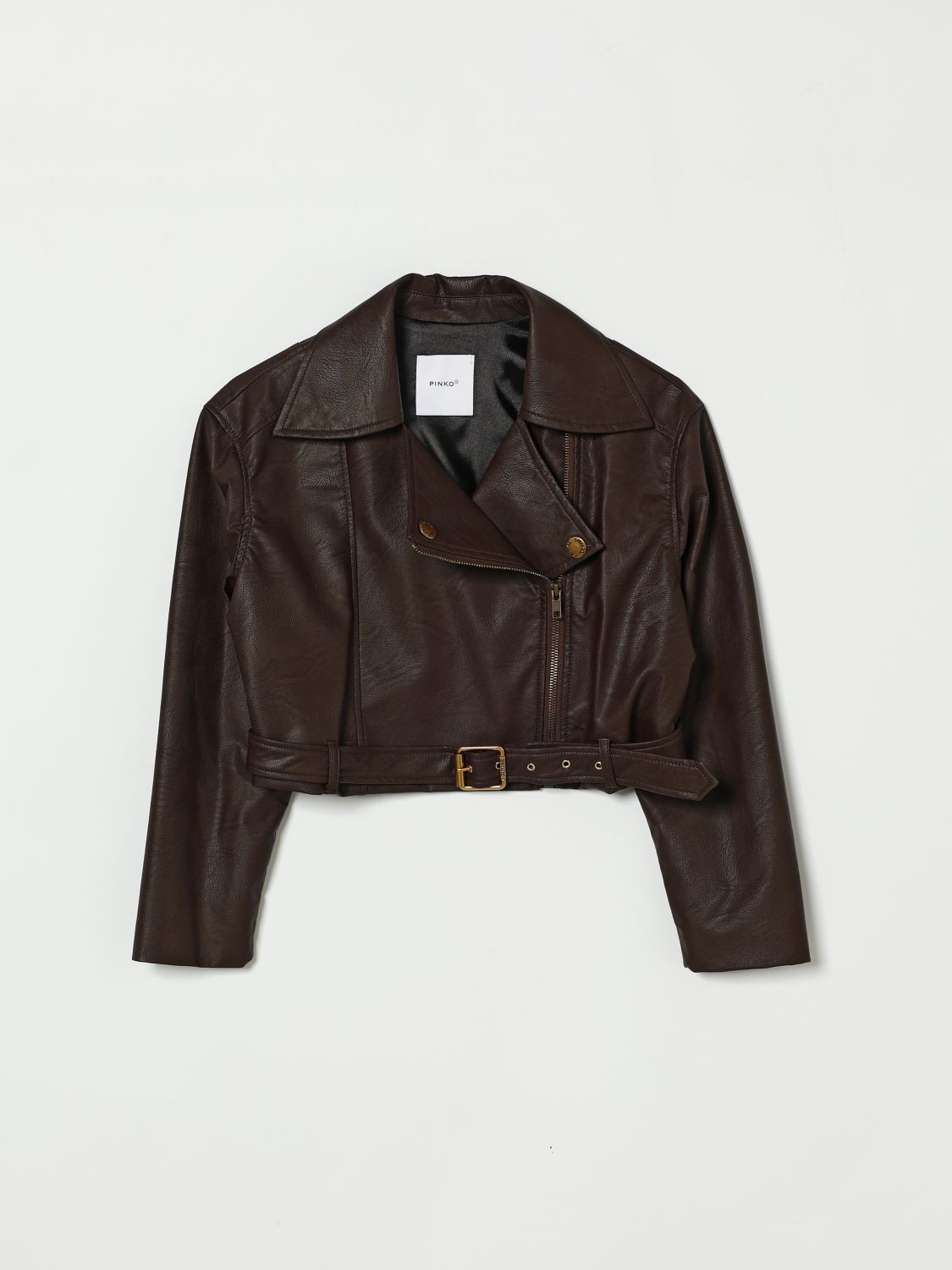 Coat Kids color Brown