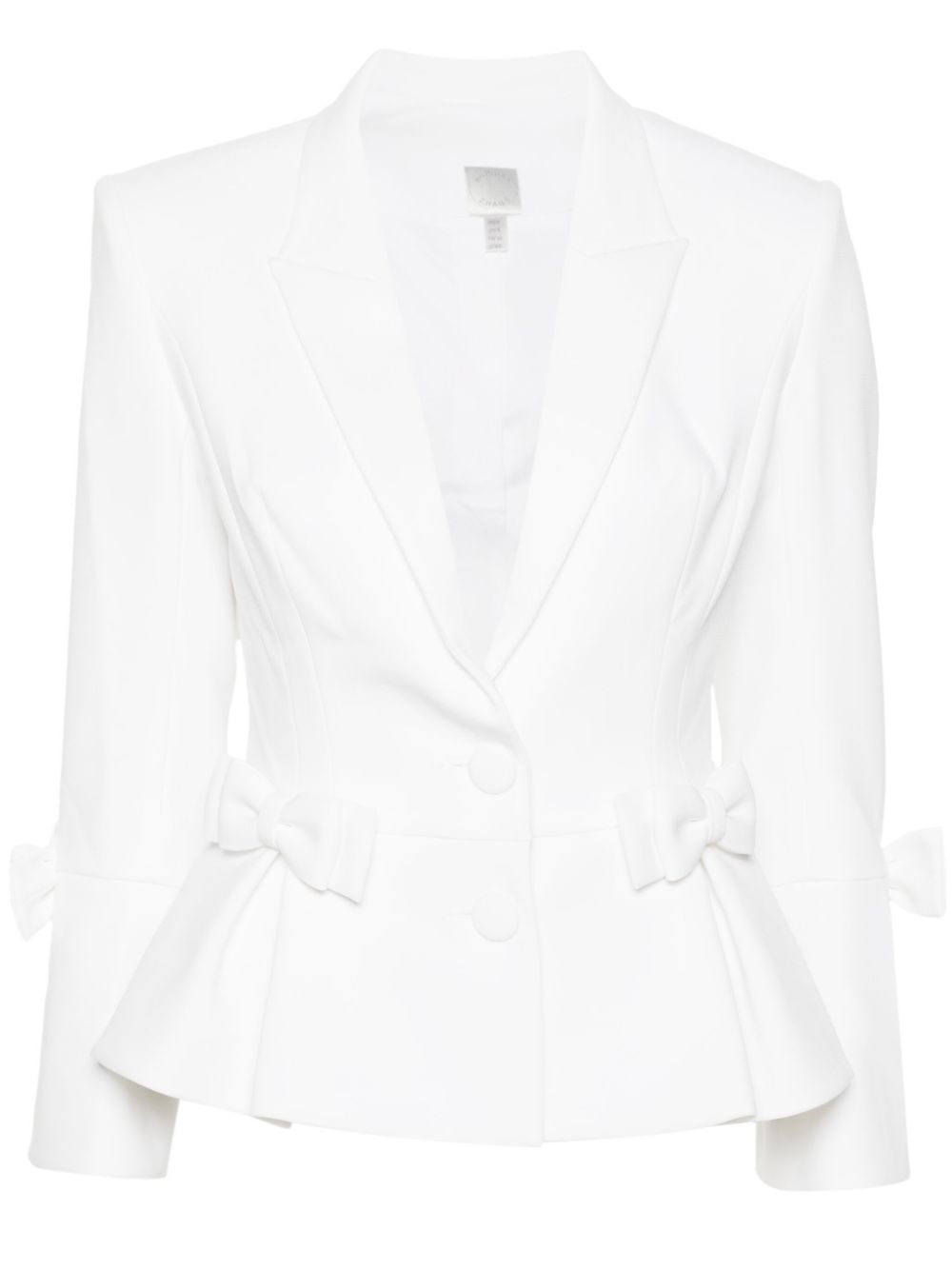 Sanna single-breasted blazer - White
