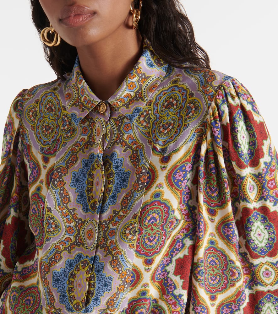 Printed minidress