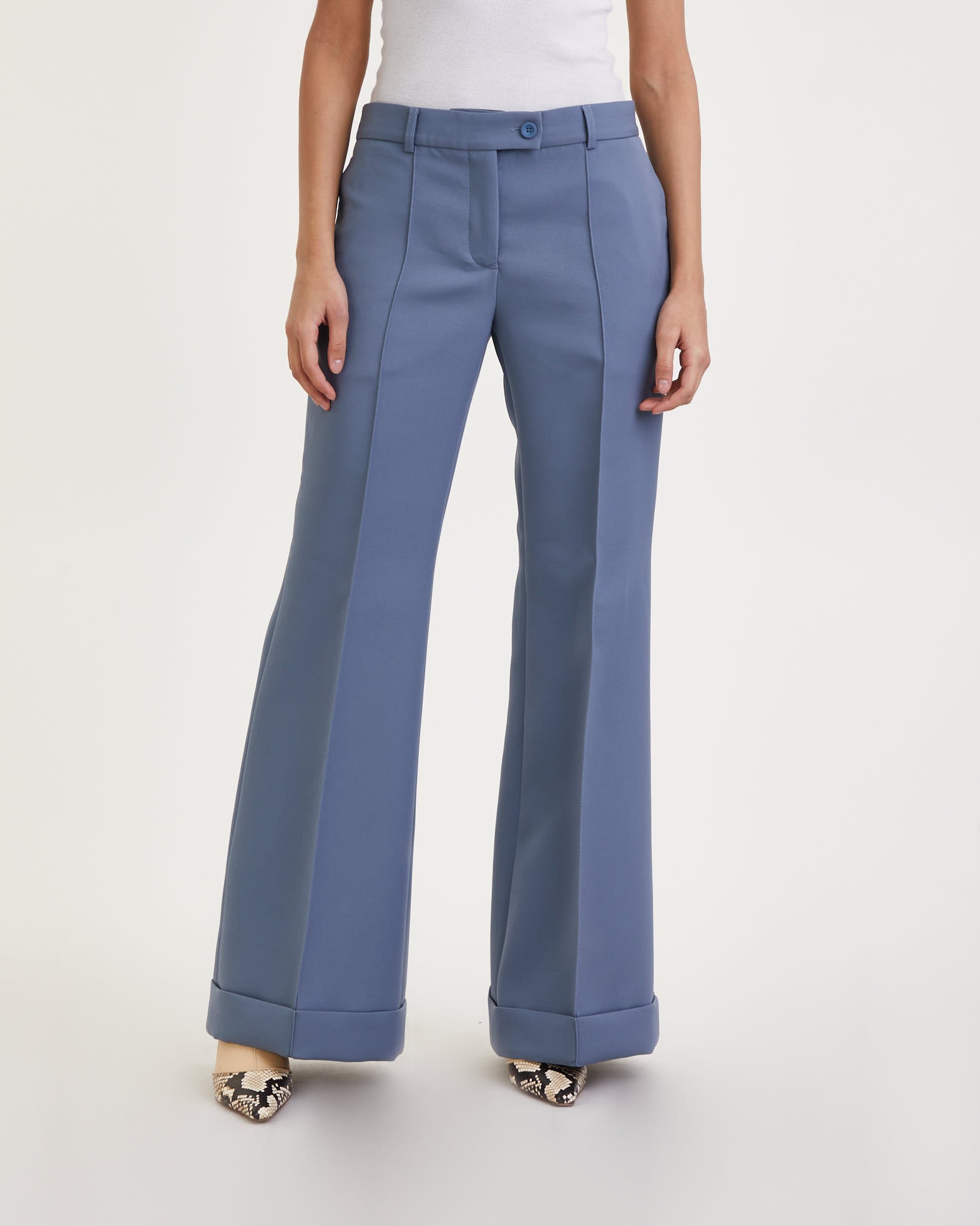Acne Studios Trousers FN-WN-TROU000957 Dusty blue