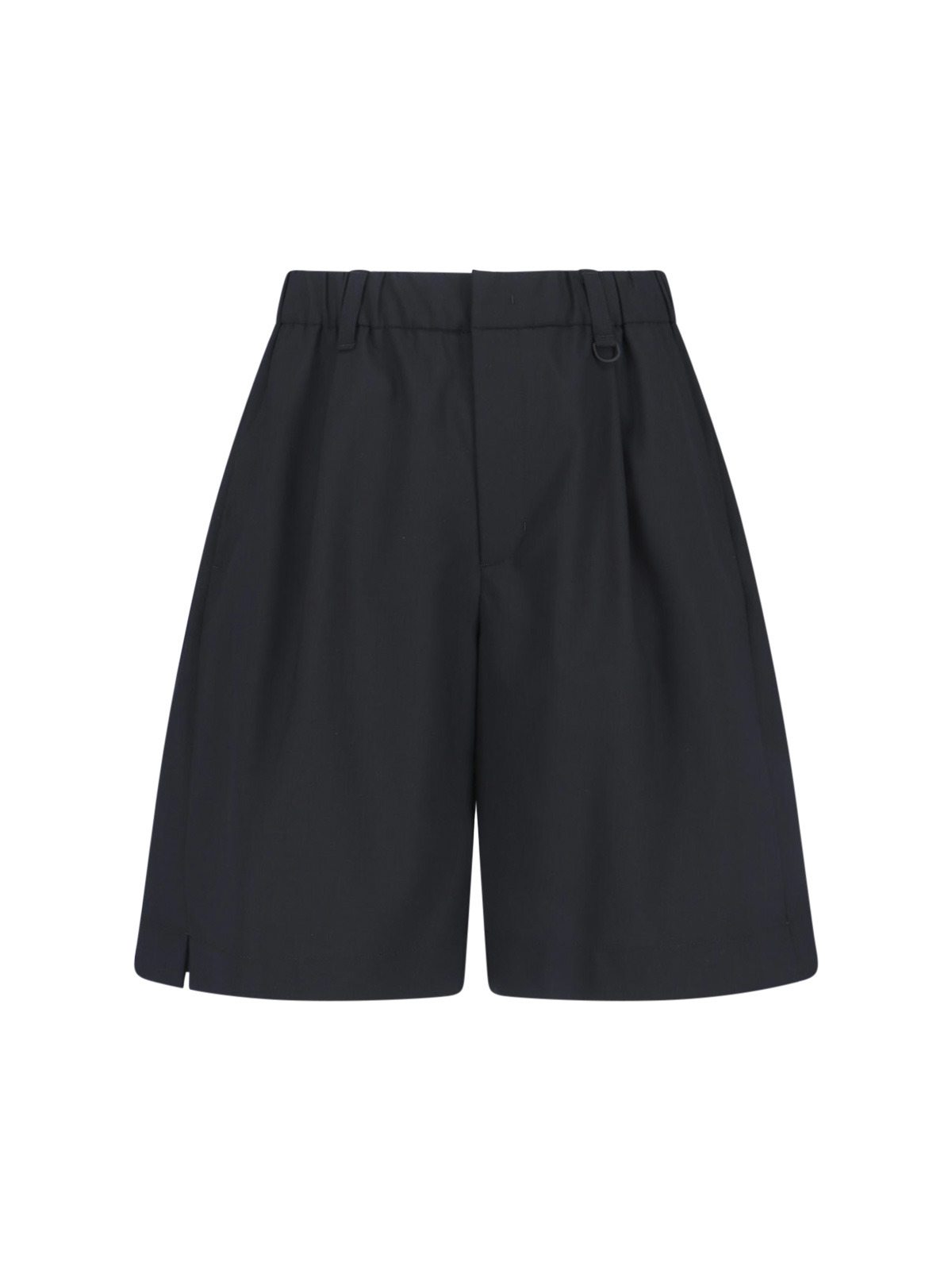Trousers Black Polyester - Men