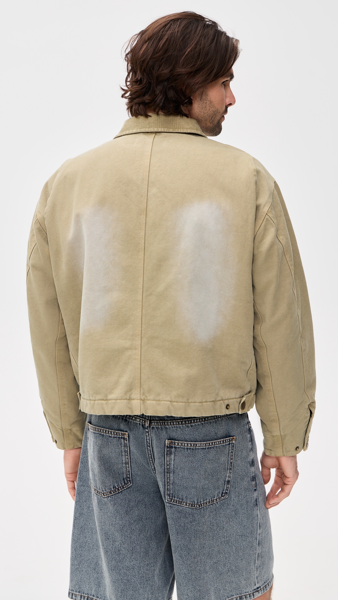 Utility Canvas Jacket Tan