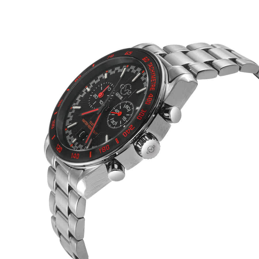 Freccia Chronograph Quartz Black Dial Mens Watch 42900B