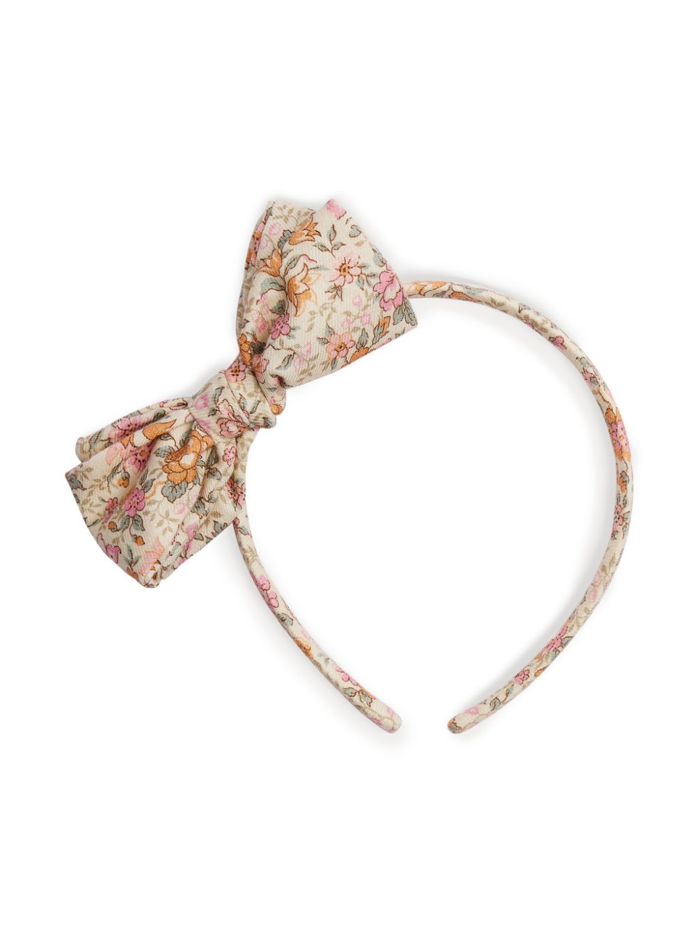 Party bow-detail headband - Neutrals