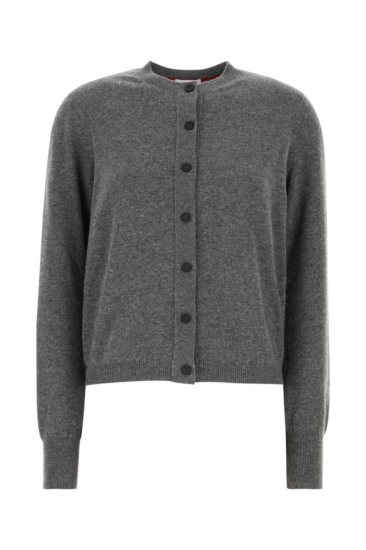 Girocollo Cardigan — Gray