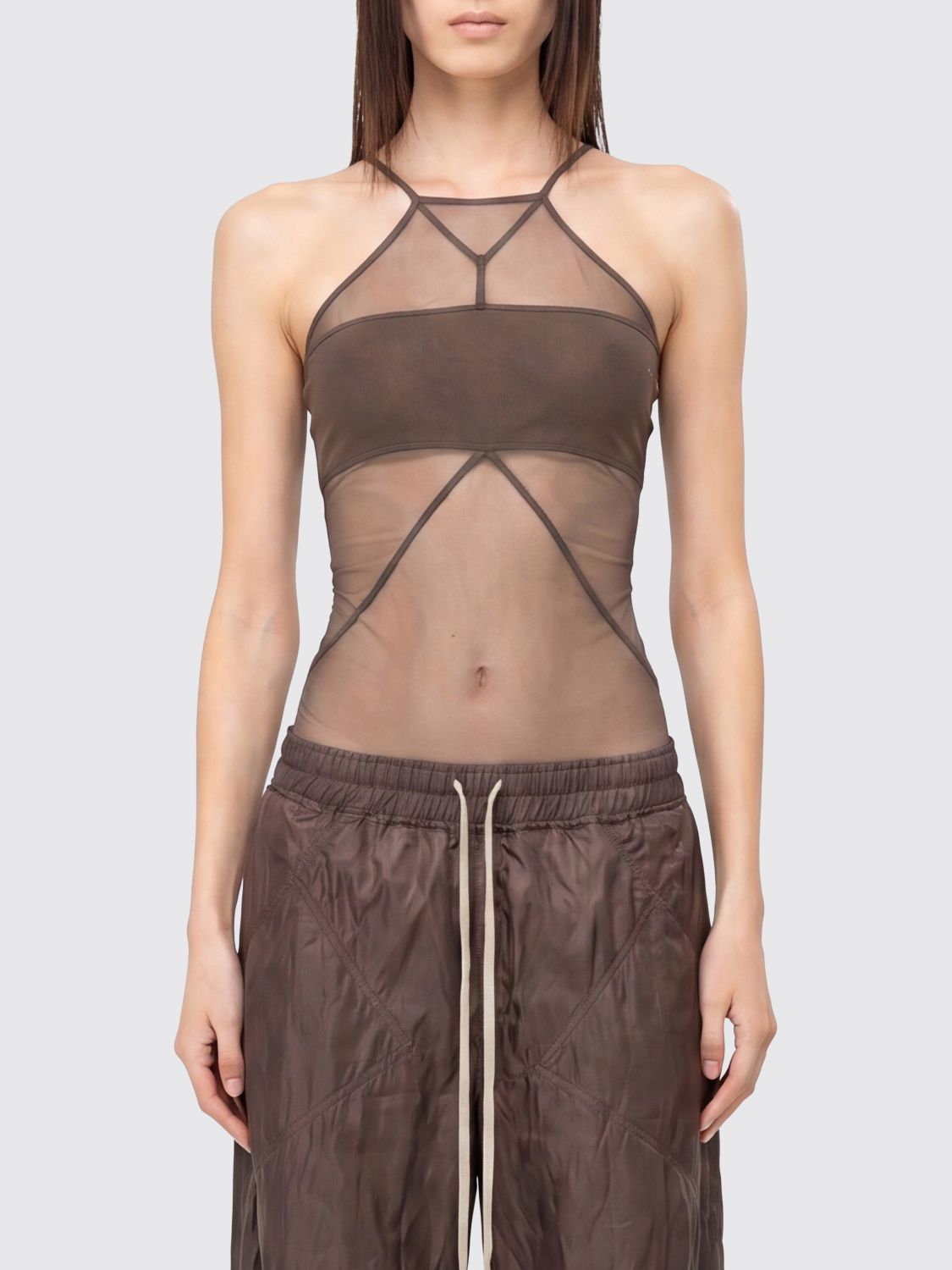 Top Woman color Black