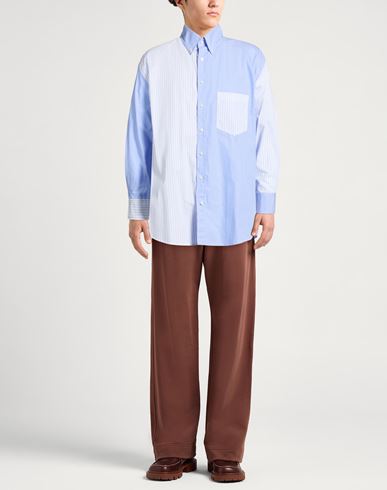 Man Shirt Light blue Size M Cotton