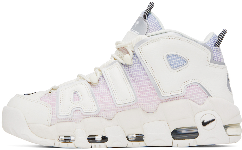 White Uptempo '96 Sneakers