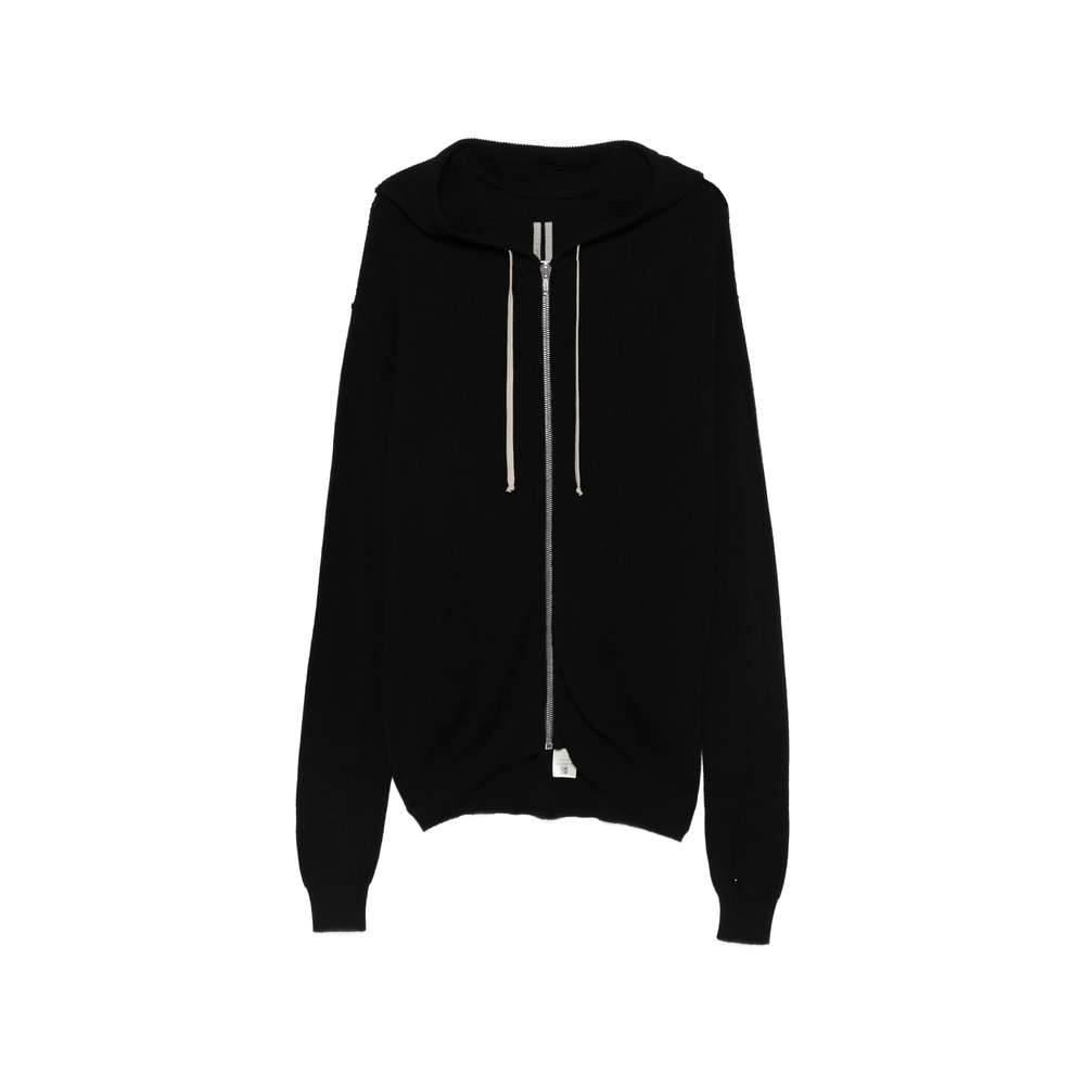 Hooded Zip-up Cardigan