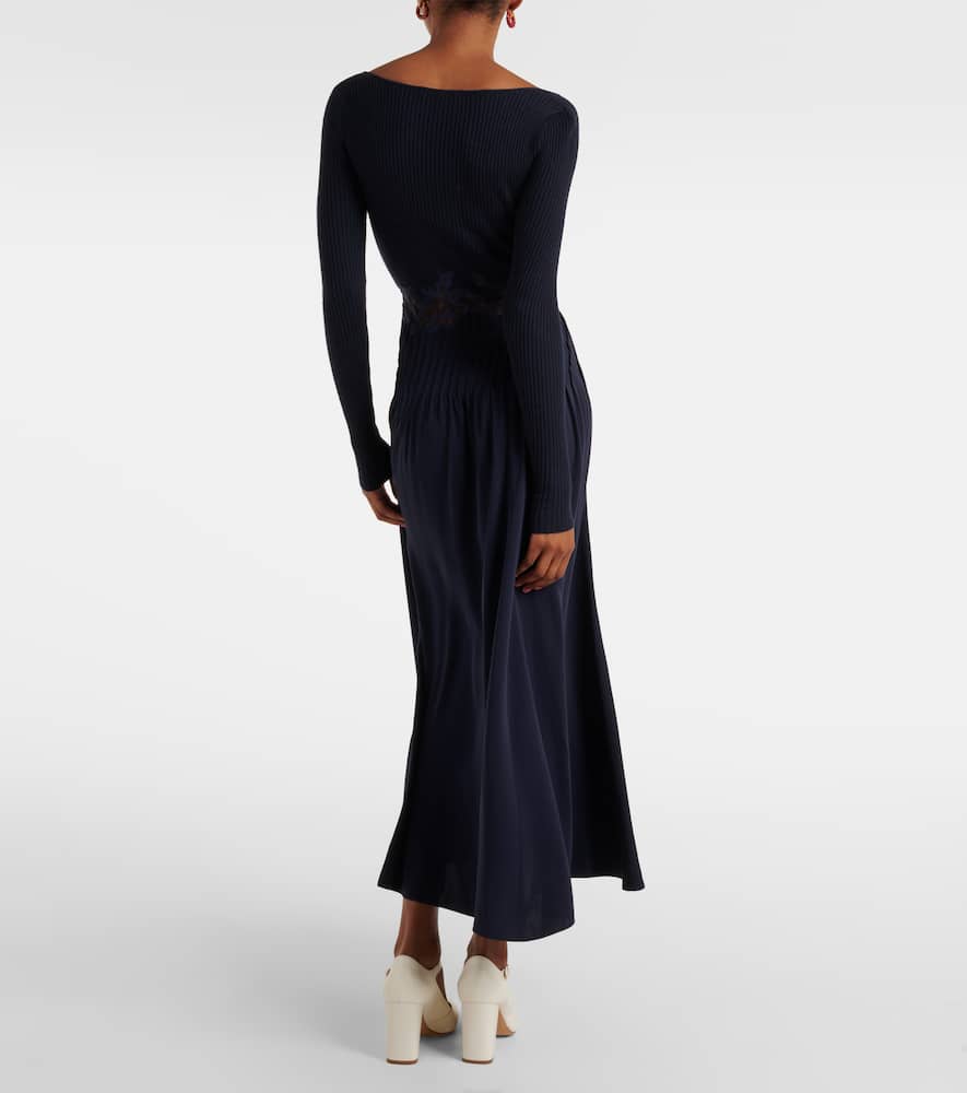 Prior silk maxi dress
