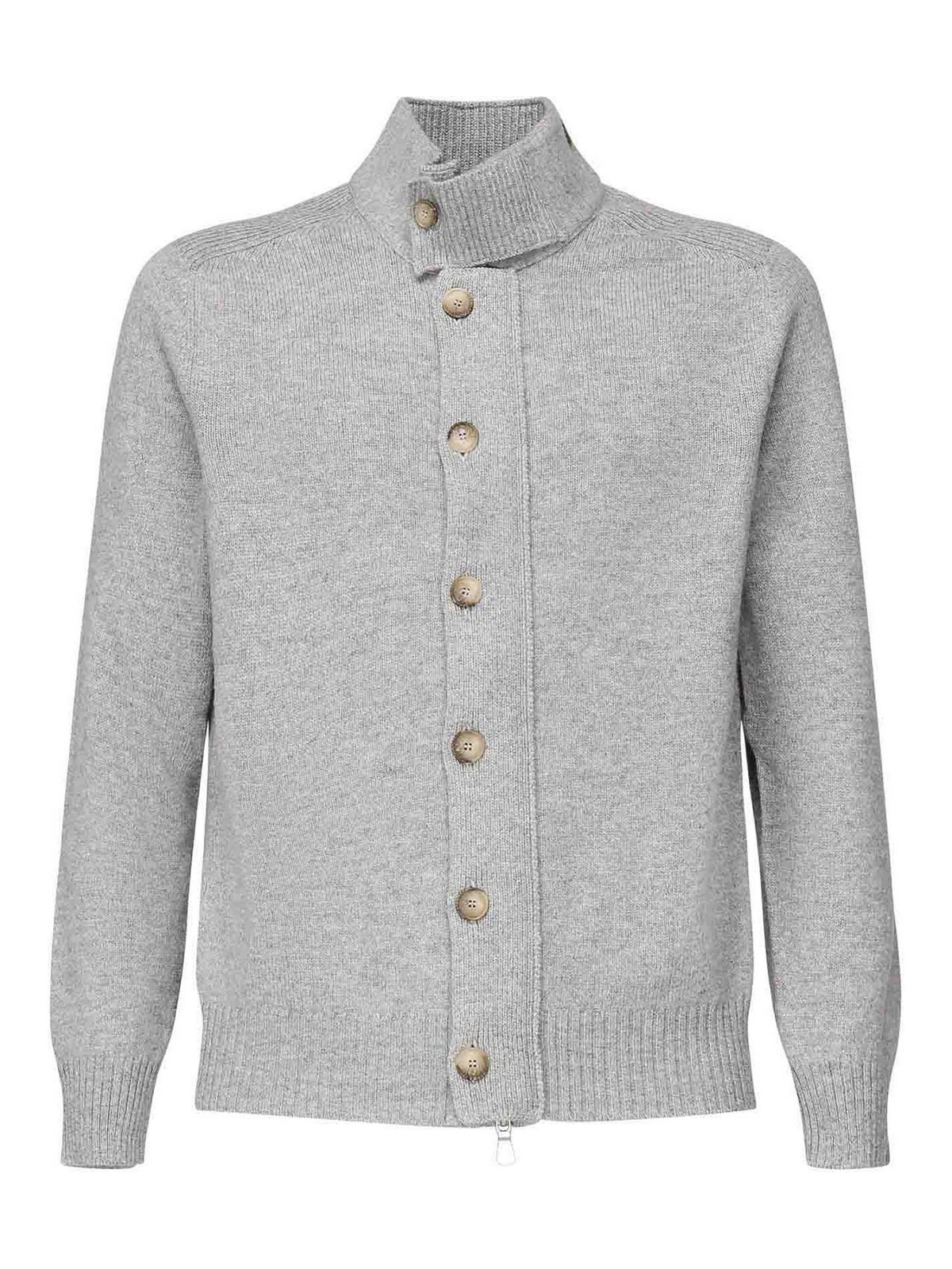 Wool Blend Cardigan Jacket