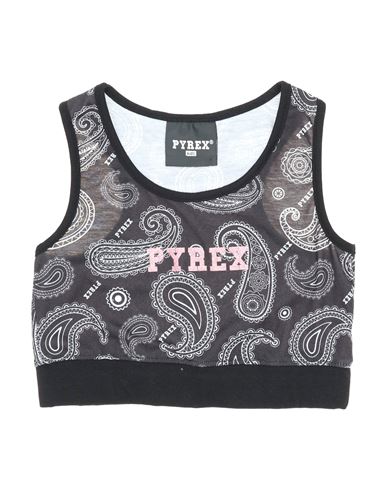 Kid Girl Top Black Size 12 Polyester, Elastane