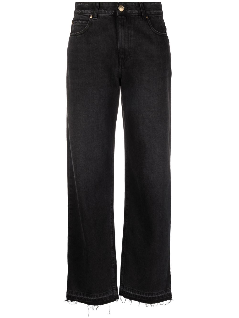 Mid-rise boyfriend jeans