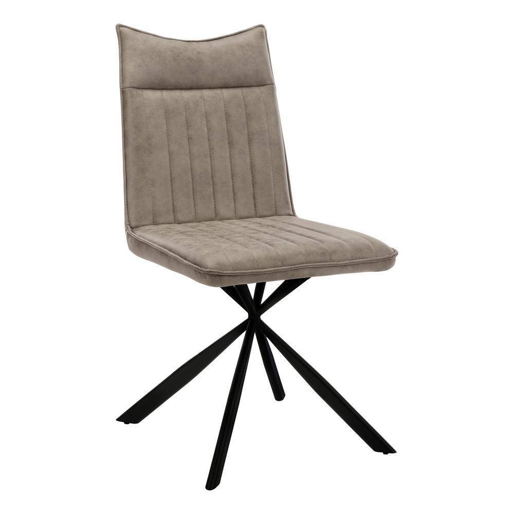 Dining Chair, Set Of 2, Side, Upholstered, Kitchen, Dining Room