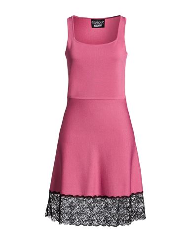Woman Midi dress Magenta Size 6 Viscose, Polyamide