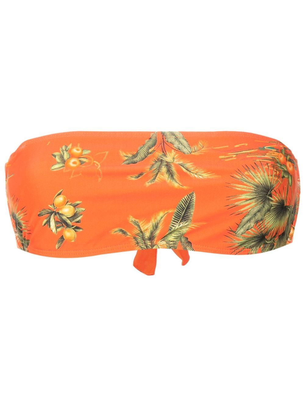 Bajja floral-print bikini top - Orange
