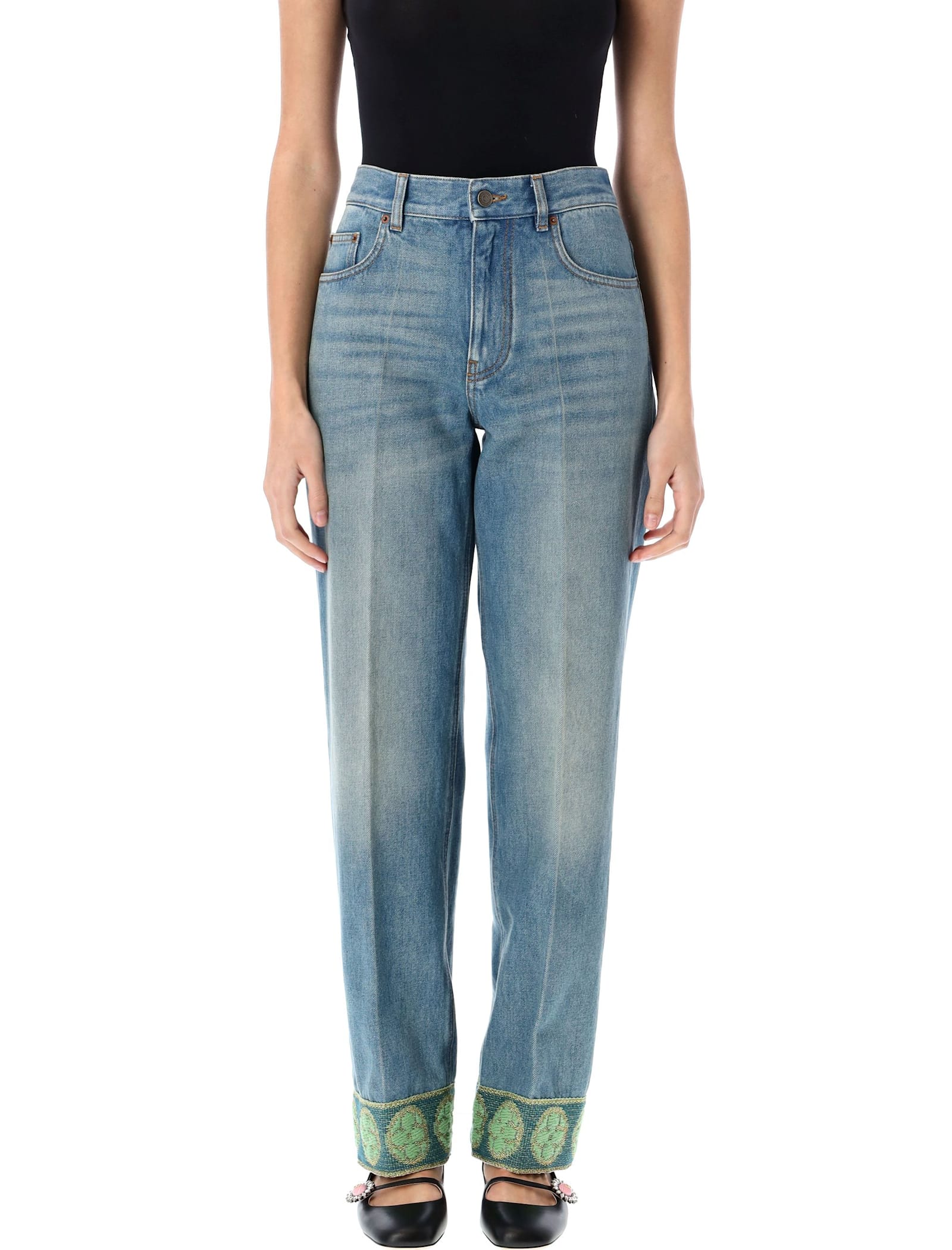 Denim Crop