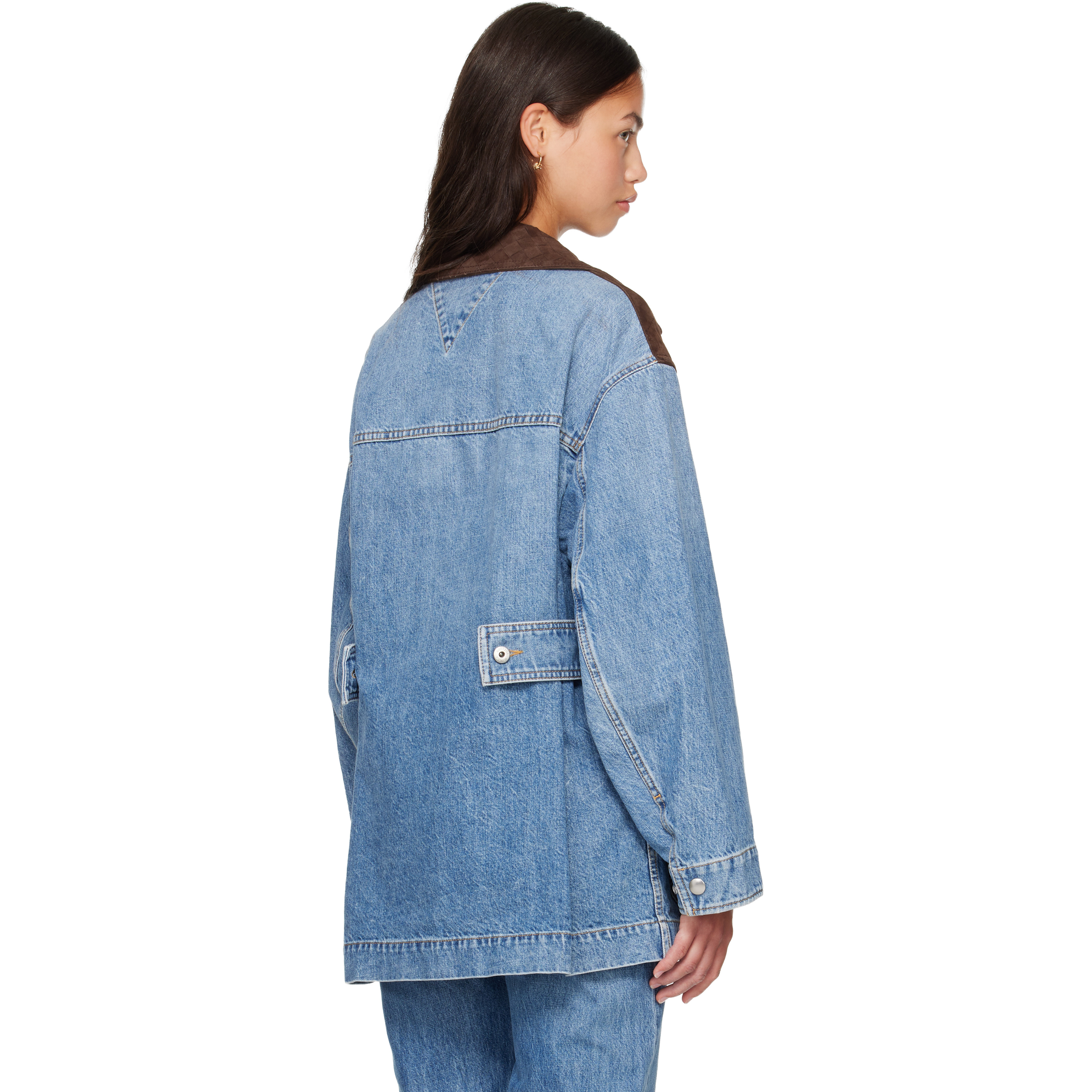 Blue Vintage Indigo Denim Jacket