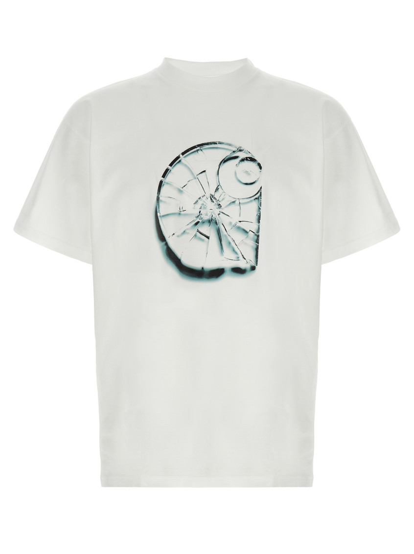 Carhartt Wip - shattered graphic logo crew neck t shirt