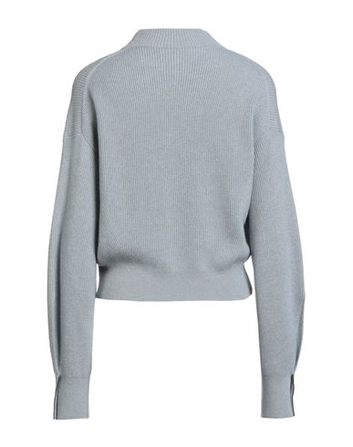 Cashmere Woman Turtleneck Sky blue Size M Cashmere, Brass