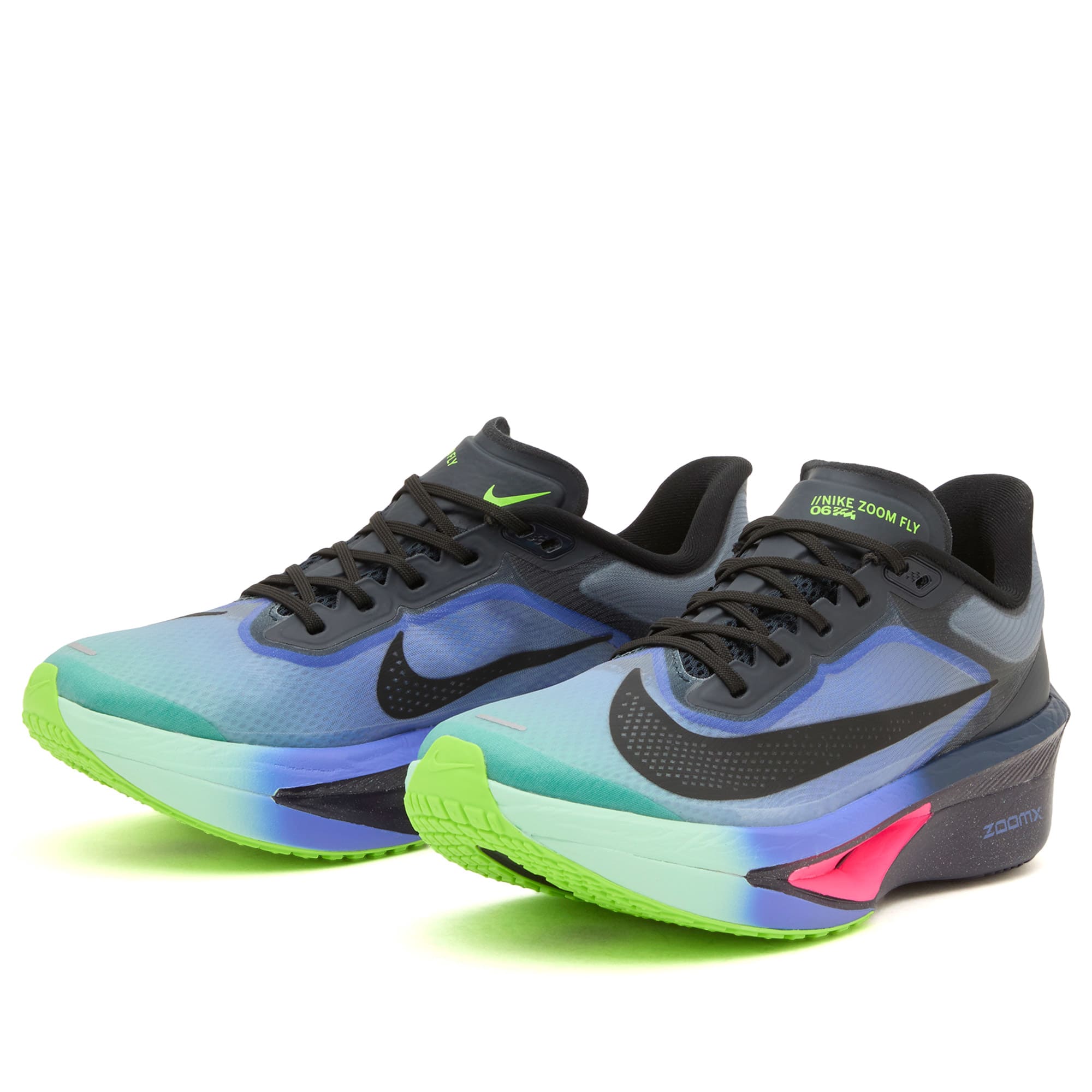 Sneakers Nike W Zoom Fly 6 Glam Dark Obsidian/ Black-Racer Blue