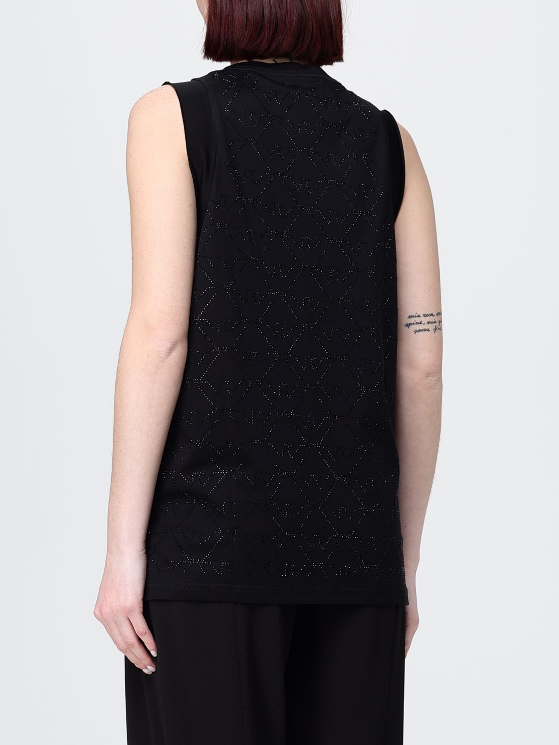 Top Woman color Black