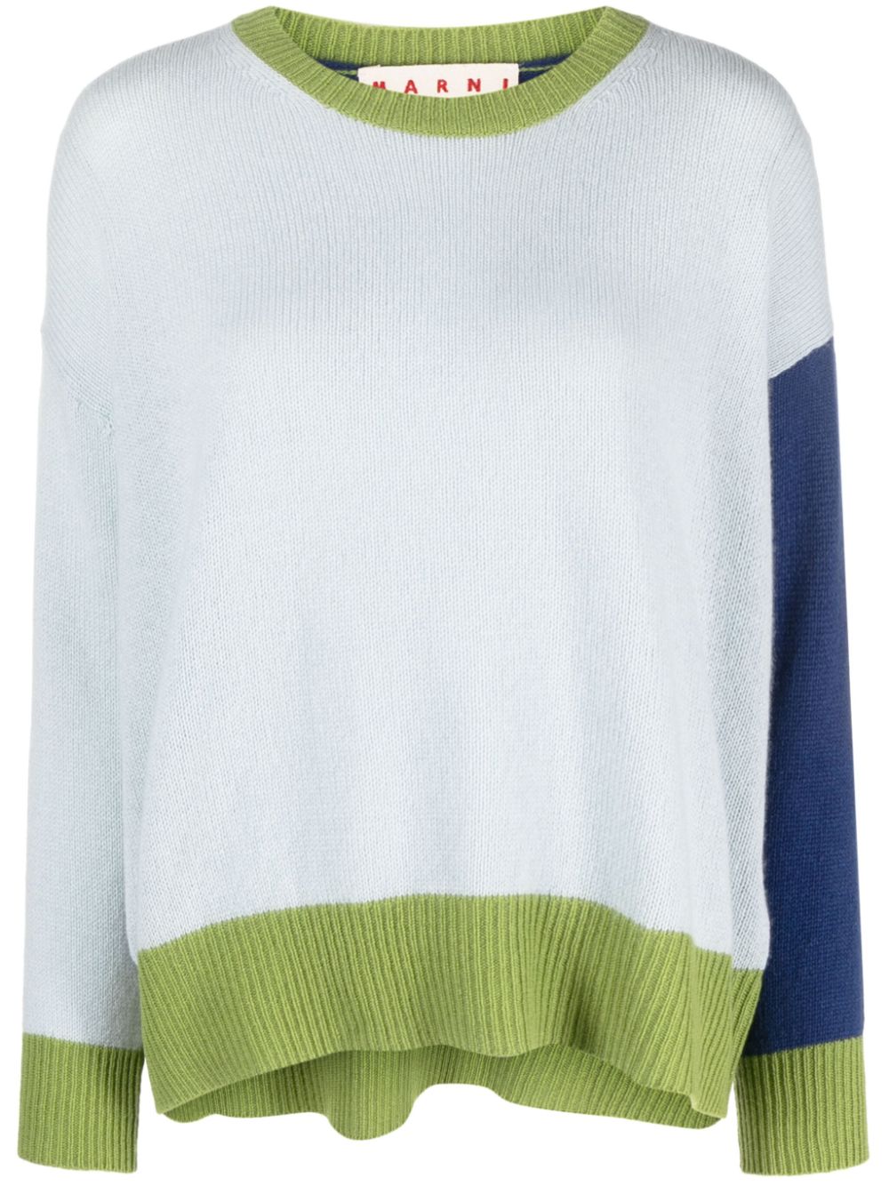 Long-sleeve cashmere jumper - Pink