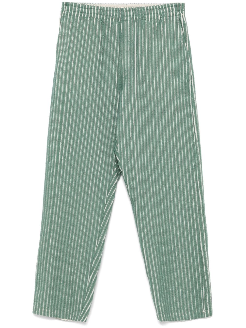 Striped trousers