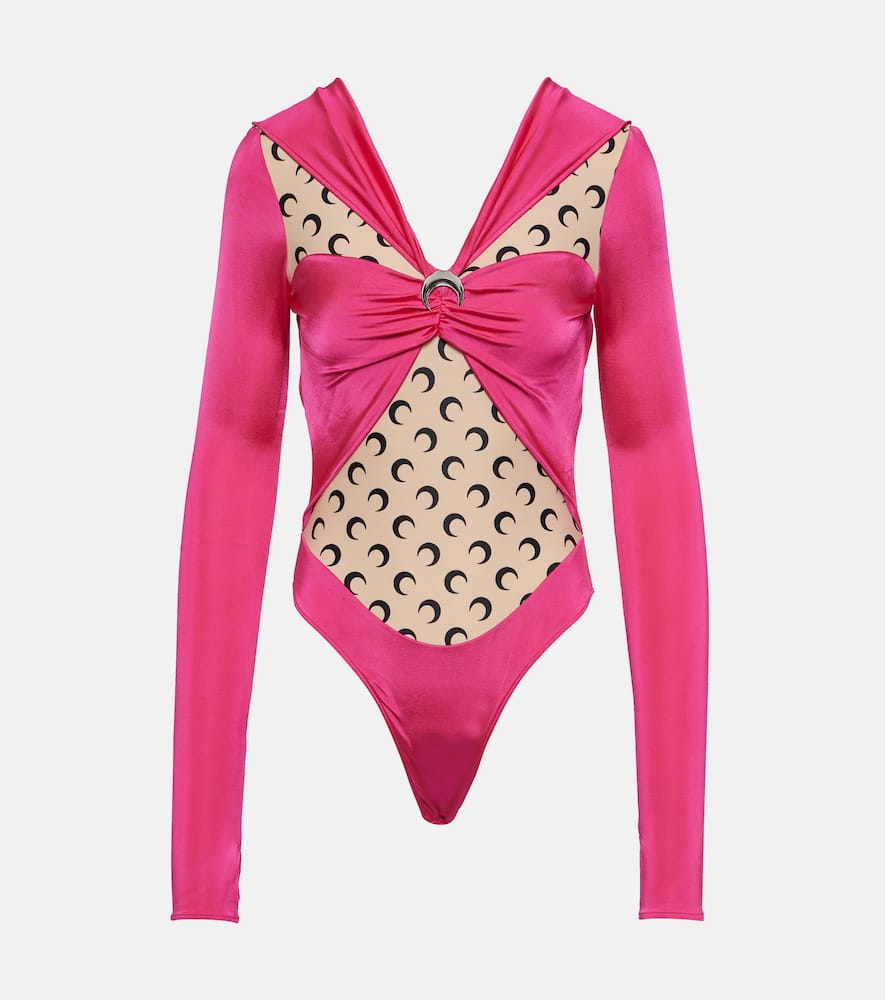 Regenerated jersey bodysuit
