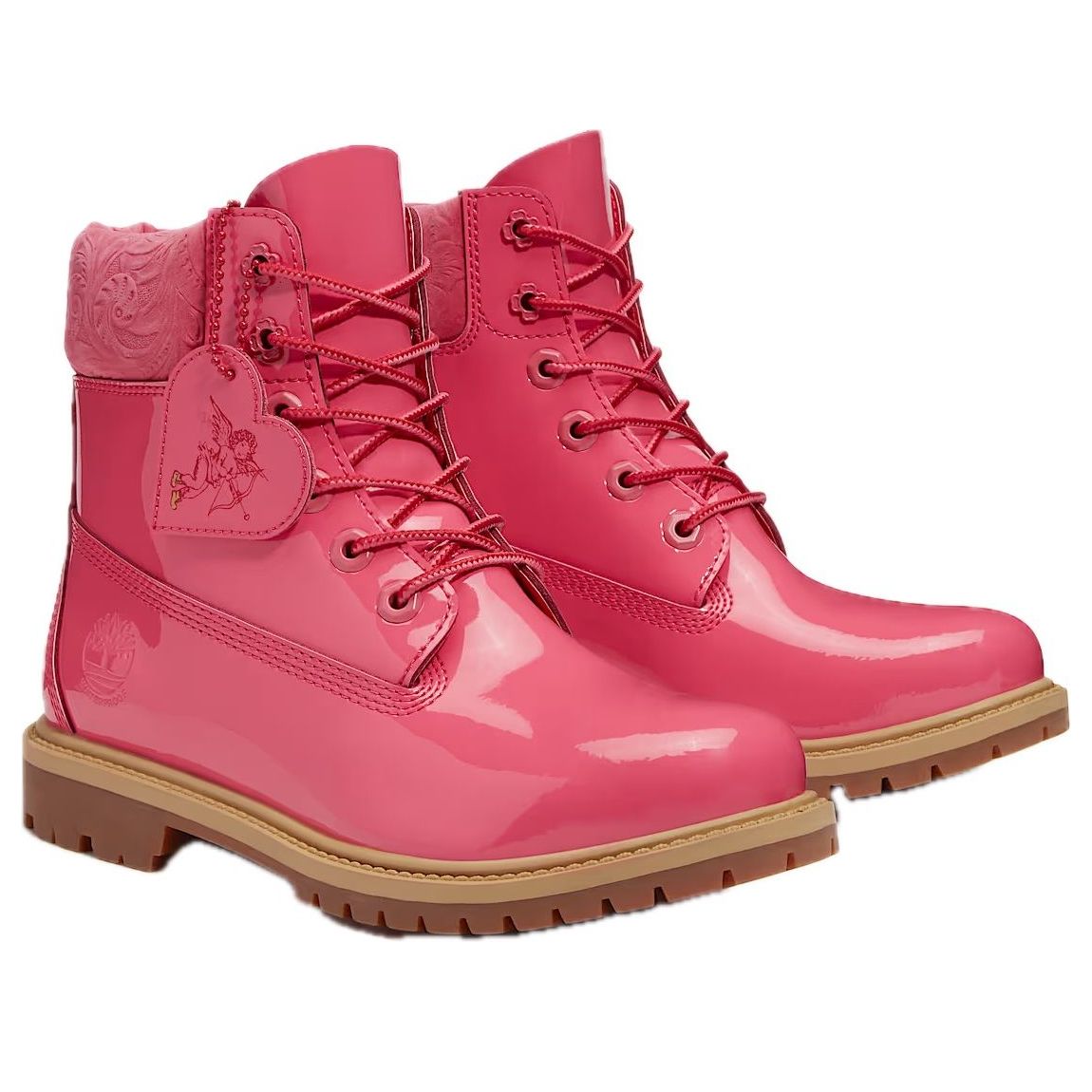 (WMNS) 6"" Premium Waterproof Boot 'Patent Valentine's Day'