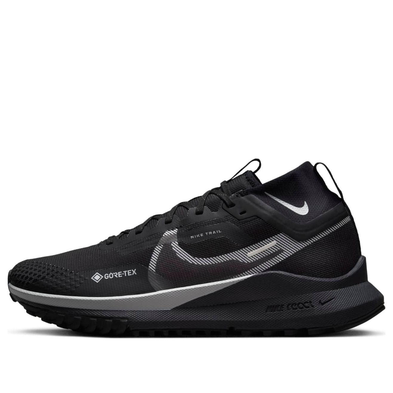 React Pegasus Trail 4 Gore-Tex 'Black Reflect Silver'