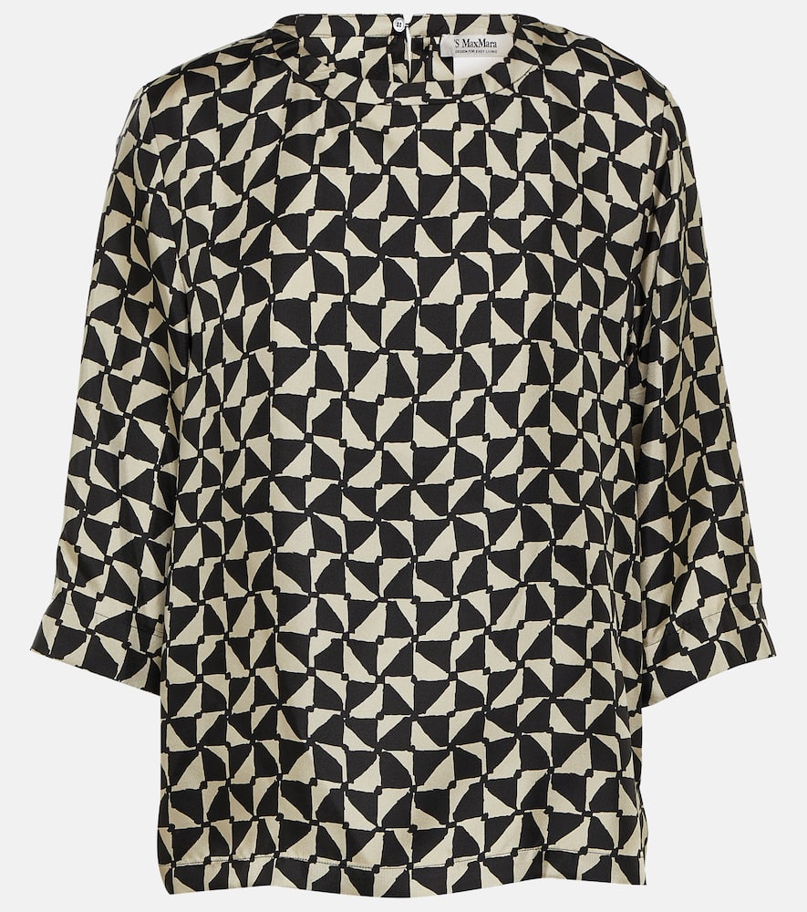 Relais silk blouse