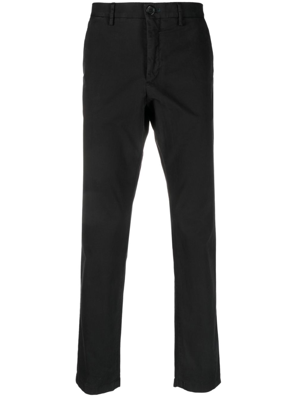 Zebra-patch chino trousers - Black