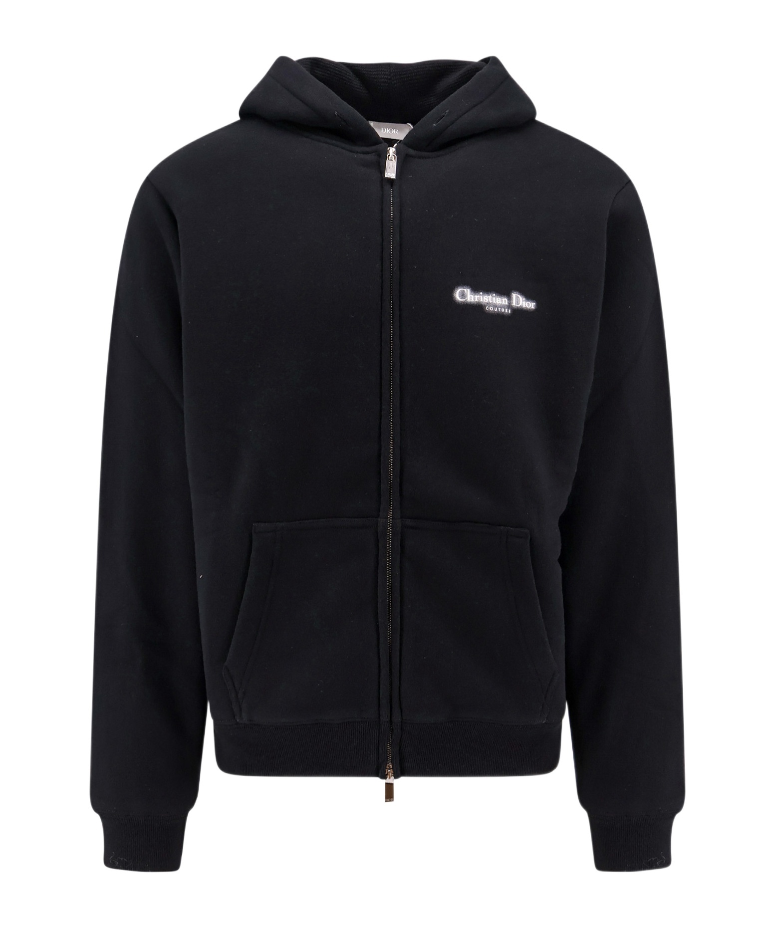 Christian Dior Couture Zipped Hooded Sweatshirt, Relaxed Fit