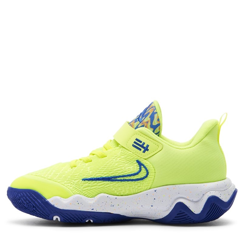 Kids' Giannis Immortality 4 Basketball Shoe Little Kid Shoes (Green/Blue)
