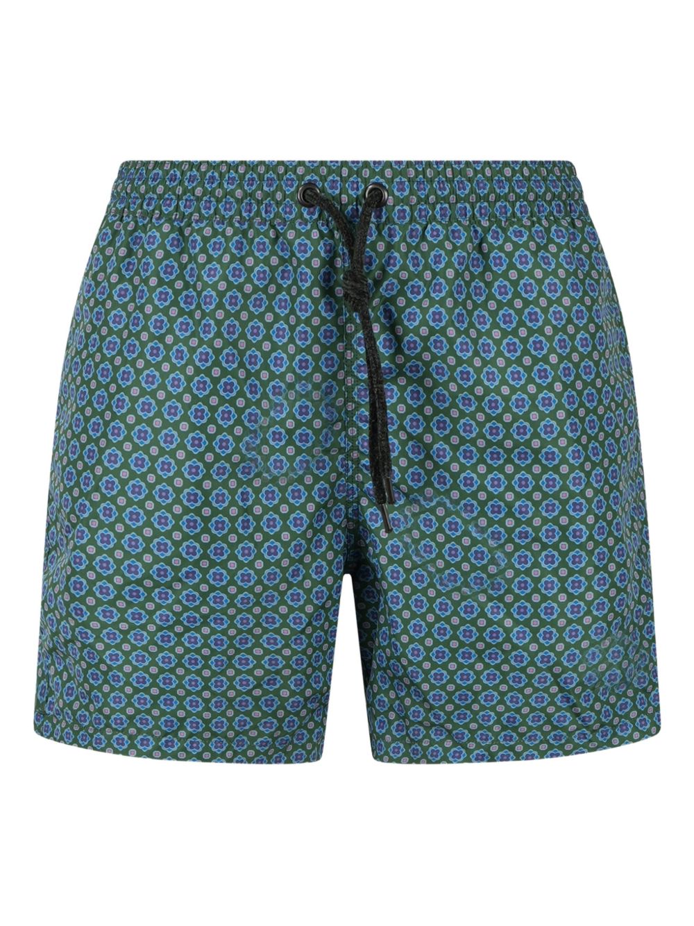 Patterned swim shorts - Blue