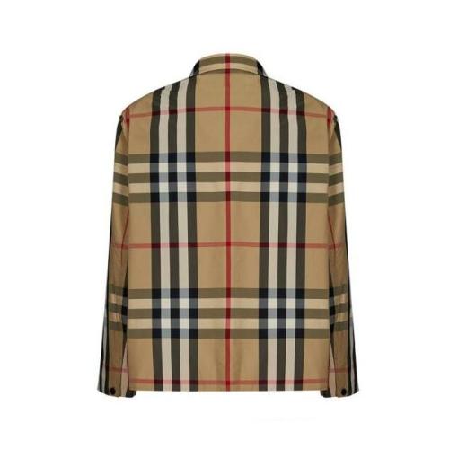 Check-pattern shirt jacket - ARCHIVE BEIGE IP CHK