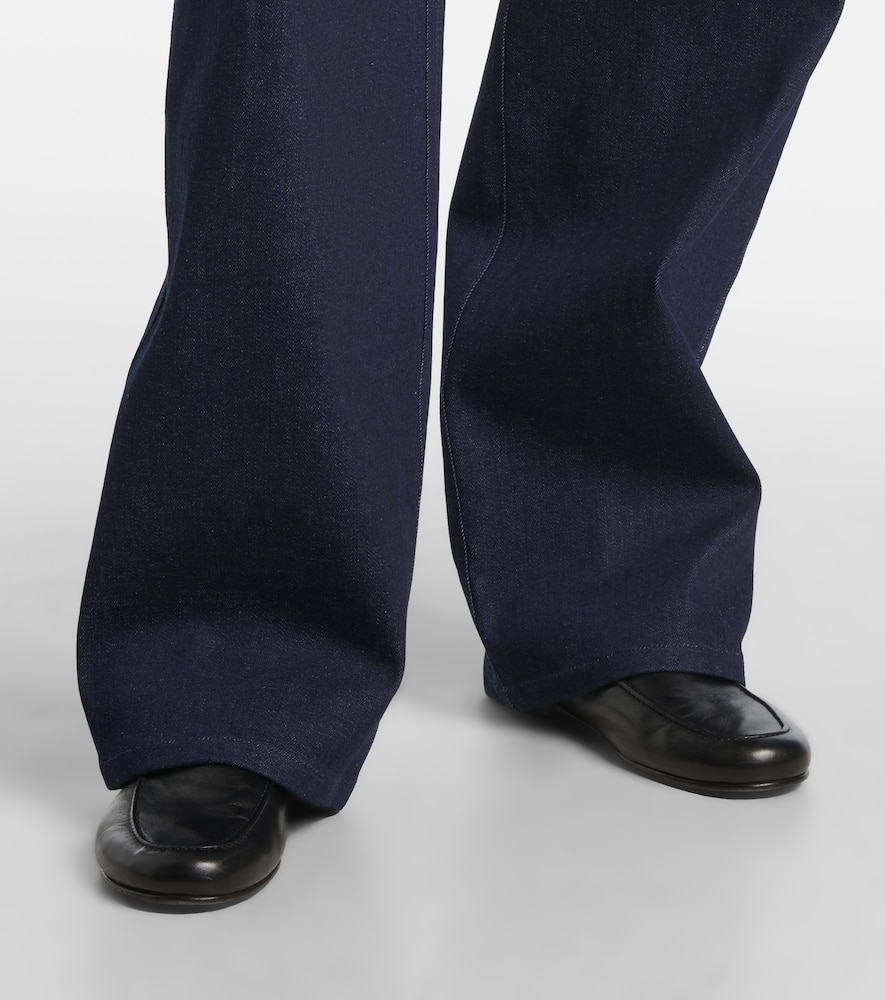 Jagger denim straight pants