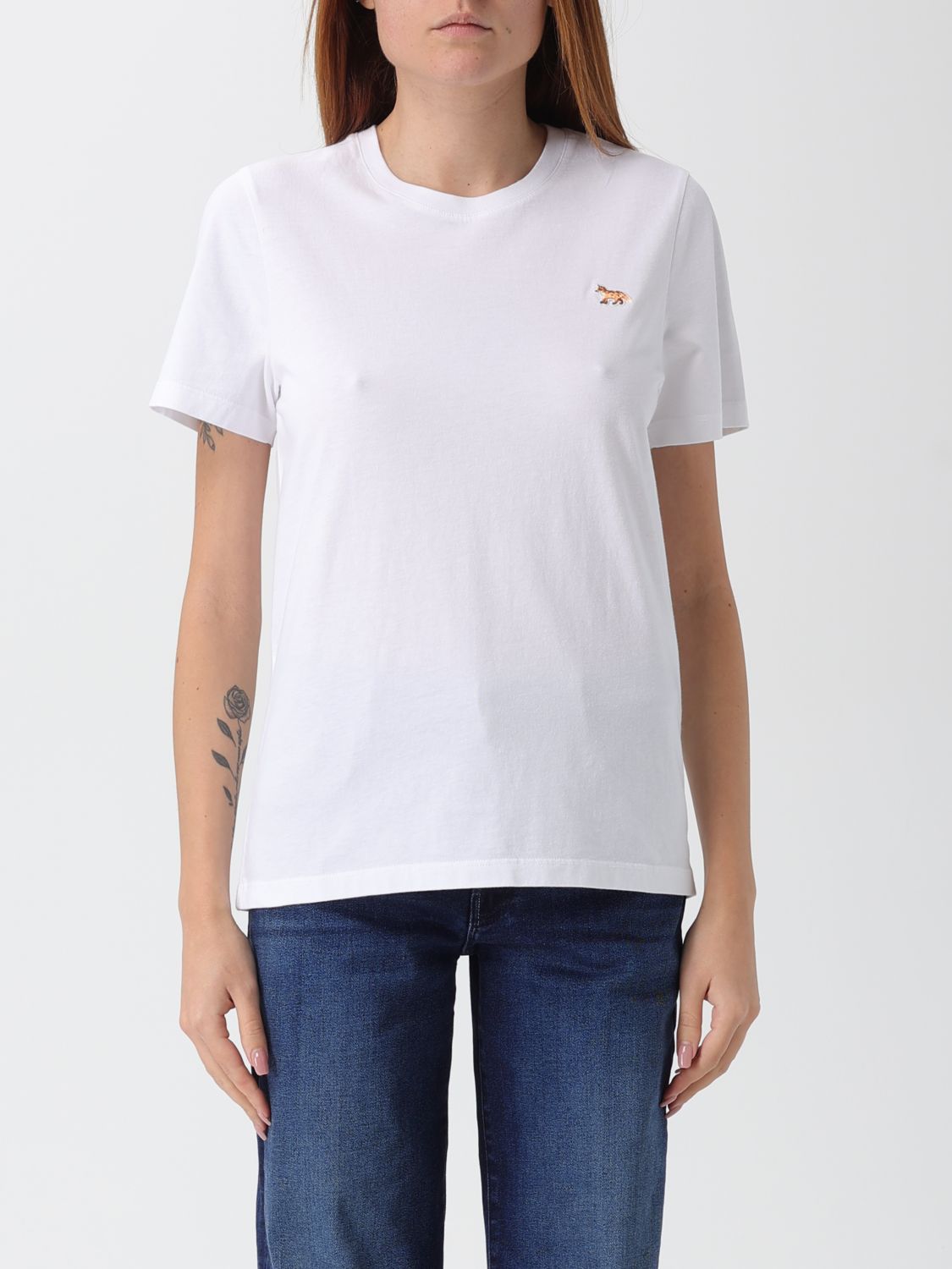 T-Shirt MAISON KITSUNÉ Woman color White