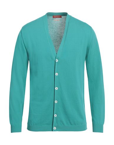 Man Cardigan Turquoise