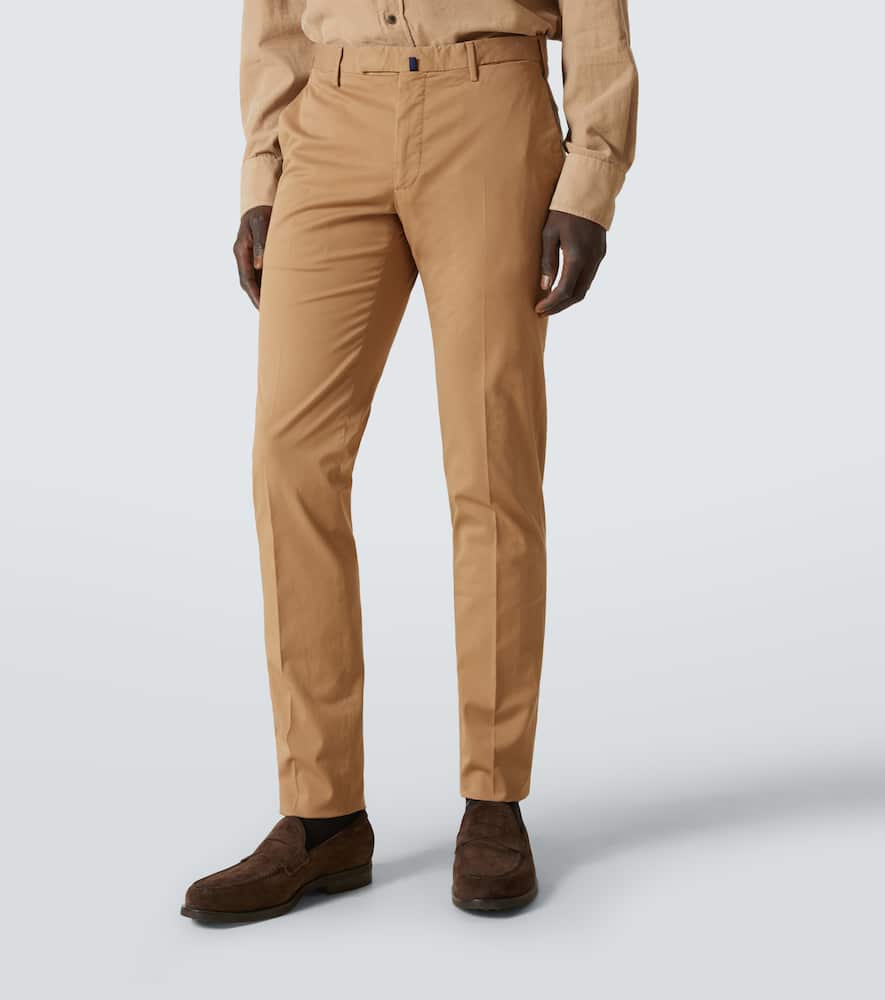 Cotton-blend chinos