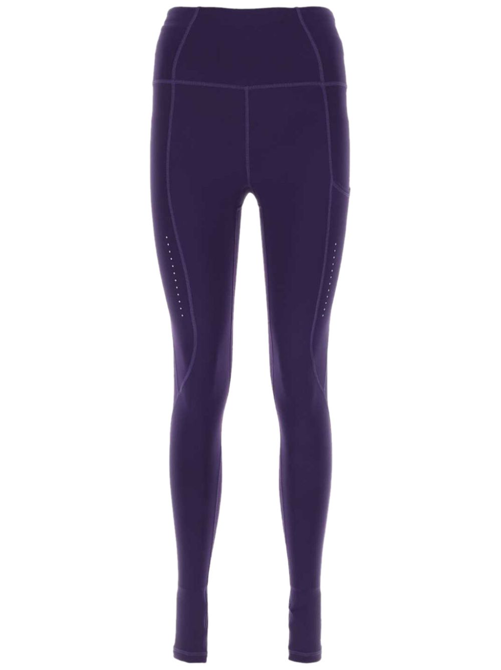 High-waisted leggings - Purple